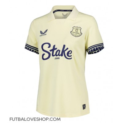 Dres Everton Jack Grealish #18 Preč pre Ženy 2025-26 Krátky Rukáv Dres Everton Jack Grealish #18 Preč pre Ženy 2025-26 Krátky Rukáv